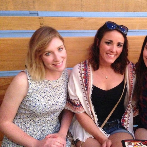 H&M DIVIDED Blue and green floral mini dress - Picture 6 of 7